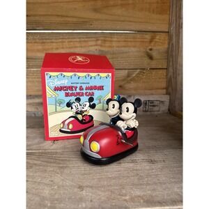 Vintage Schylling Toys Retro Mickey & Minnie Bumper Car Original Box